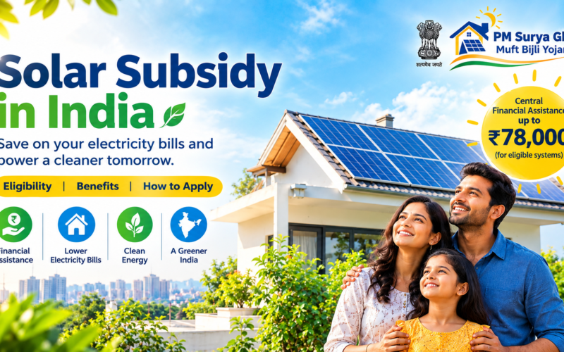 Solar Subsidy in India - Natural Power