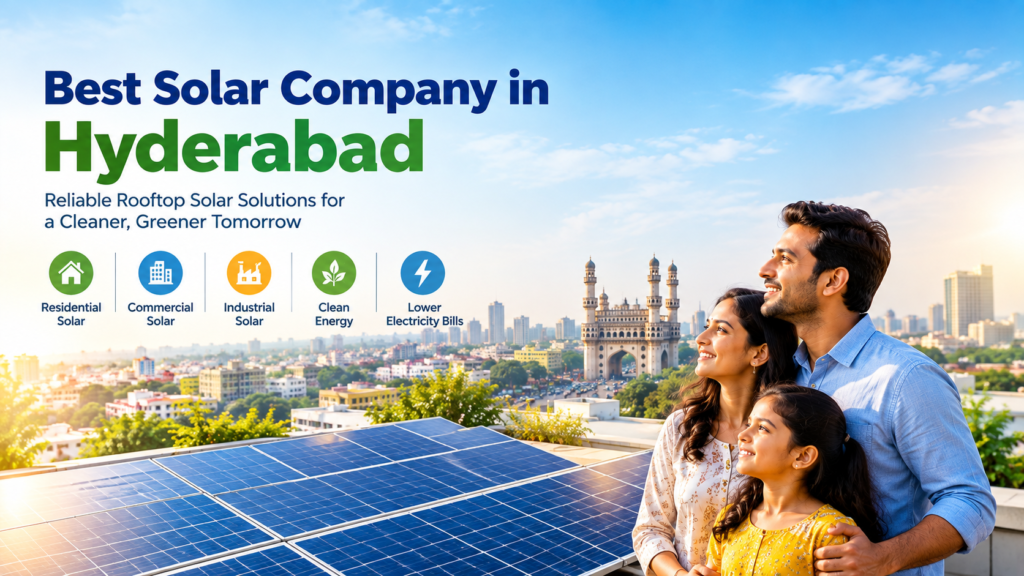 Best Solar Company in Hyderabad - Natural Power