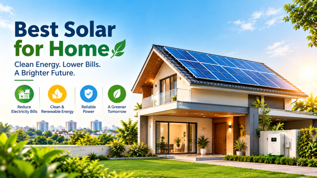Best Solar for Home - Natural Power