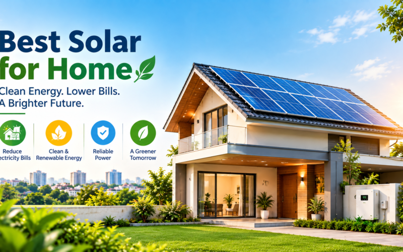 Best Solar for Home - Natural Power