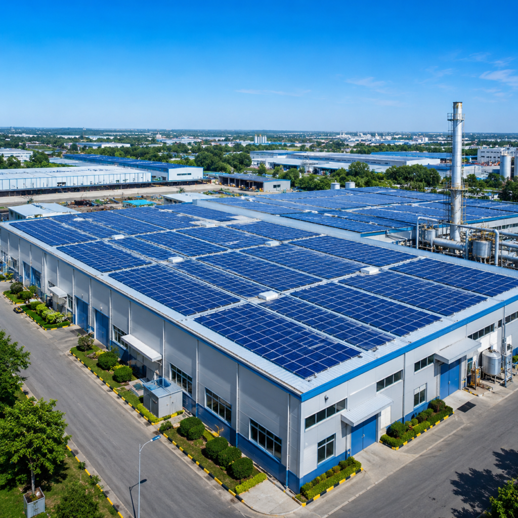 commercial soalr for industries