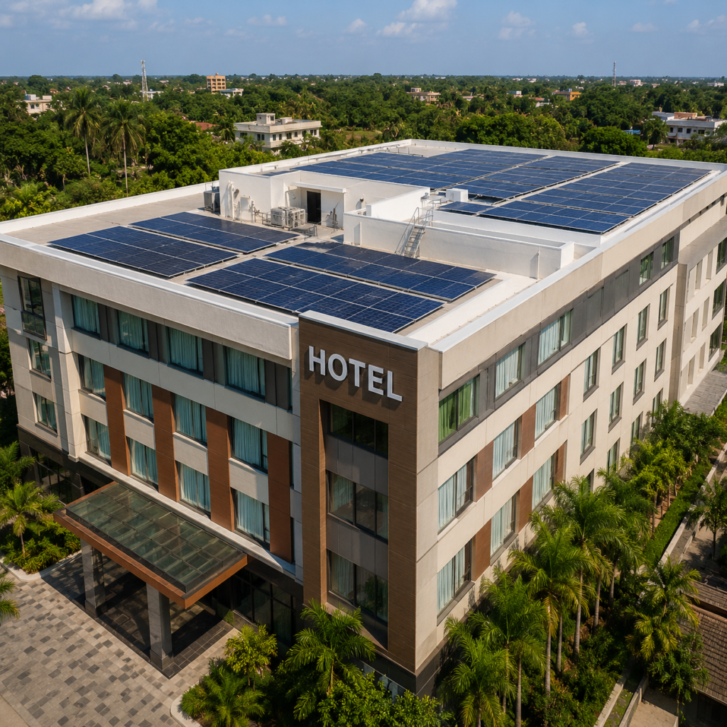 commercial solar for hotels