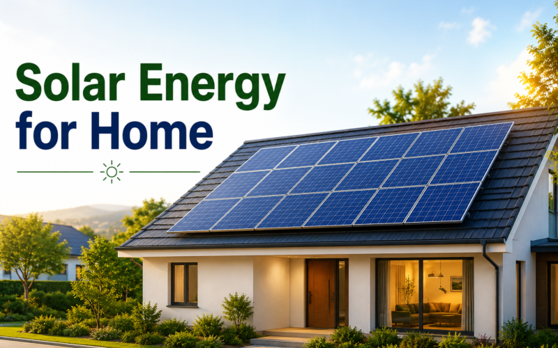 solar energy for home - Natural Power