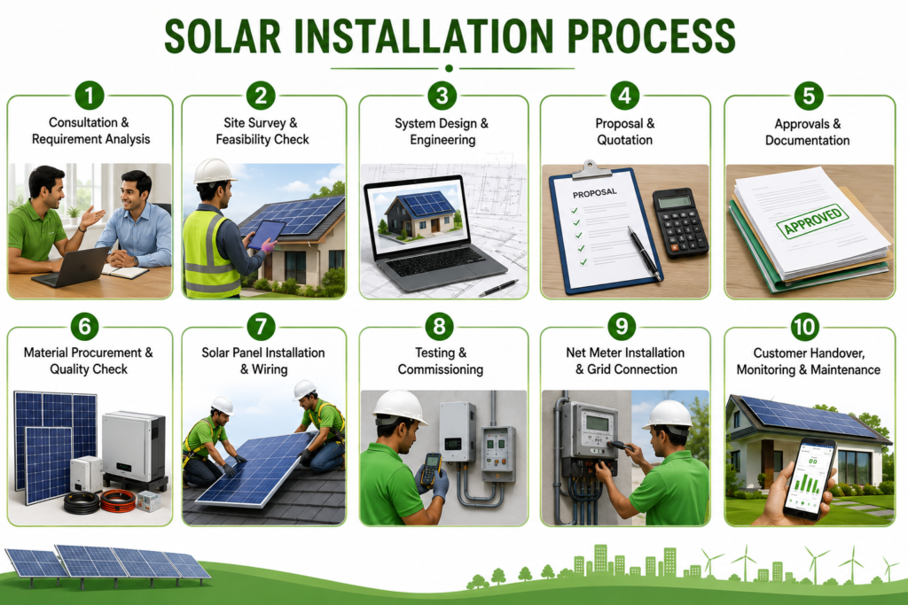 Solar installation - Natural Power