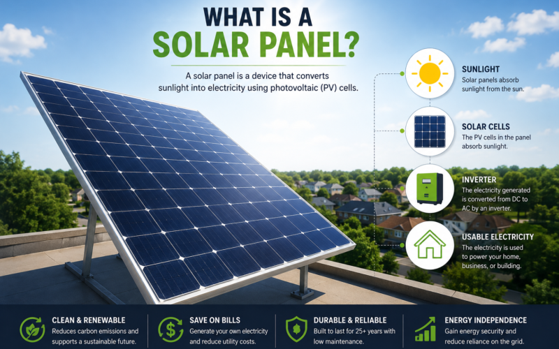 What is a solar panel