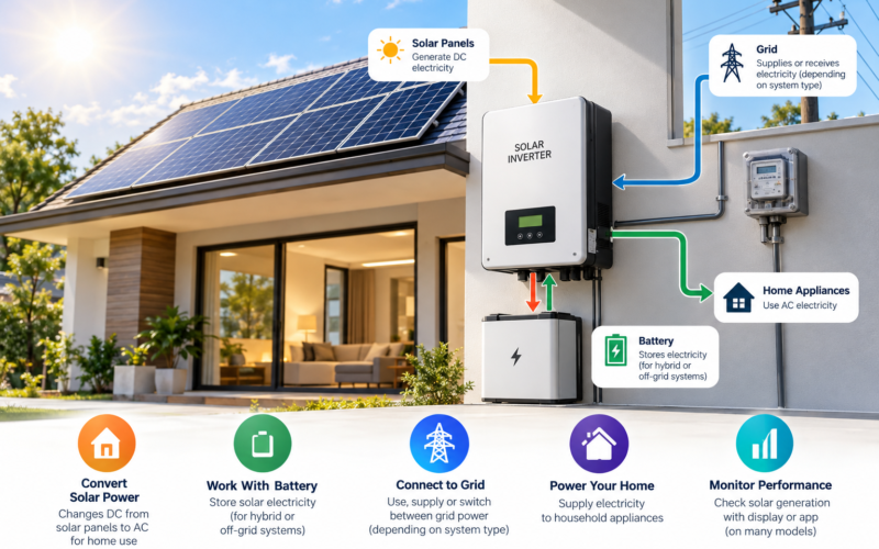 Solar Inverter for Home - Natural Power