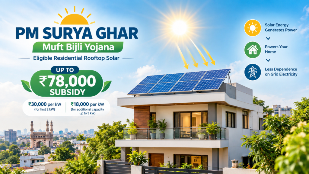 Solar subsidy in Telangana - Natural Power